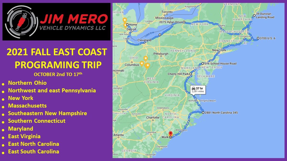 2021 Fall Programming Trip to Upgrade 2009 to 2013 C6 Corvettes with